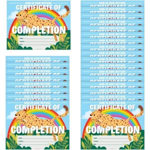 11″ x 8 1/2″ Rainforest VBS Certificates of Completion – 25 Pc.