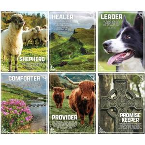 16″ x 20 3/4″ Ireland VBS Psalm Bible Verse Cardstock Posters – 6 Pc.