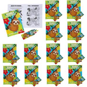 5″ x 7″ Rainforest VBS Rejoice in God’s Creation Activity Book with Crayons – 12 Pc.
