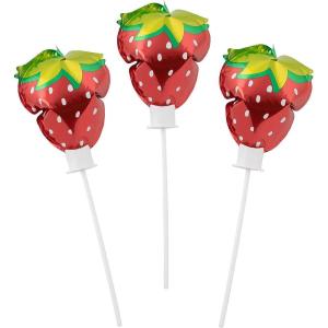 Berry Self-Inflating 4 1/2″ Mylar Balloons – 6 Pieces