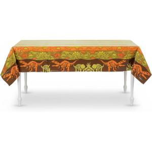 Dino Dig Plastic Tablecloth – Dinosaur Birthday Party Supplies – 1 Piece