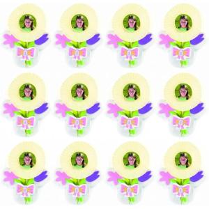 Fun Express Mother’s Day Flowers Picture Frame Magnet Craft Kit, Makes 12 – Great for School, Church and Home