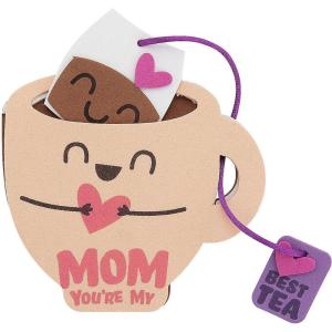 Fun Express Mother’s Day Tea Cup Craft Kit – Makes 12