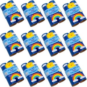 Fun Express See What God Has Made Binocular Craft Kit – 12 Pack | DIY Cardboard Binoculars for Kids | Fun Art & Craft Project | VBS Vacation Bible School Supplies