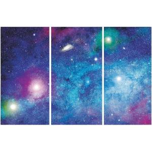 Fun Express Space Galaxy Backdrop – Party Decor – VBS Vacation Bible School Supplies/Decor – 3 Pieces
