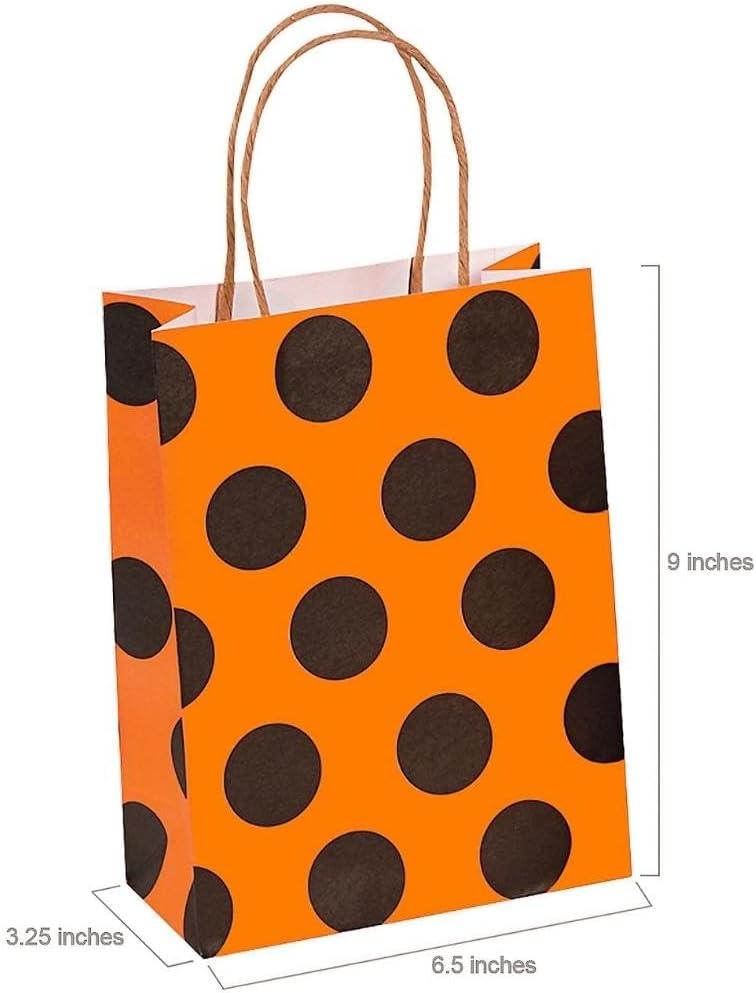image:imageFun Express Halloween Pattern Craft Bags for Halloween Party Supplies Bags 12 Pieces