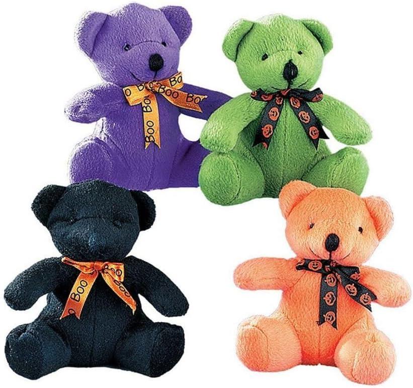 image:imageFun Express Plush Halloween Bears Toys 12 Pieces