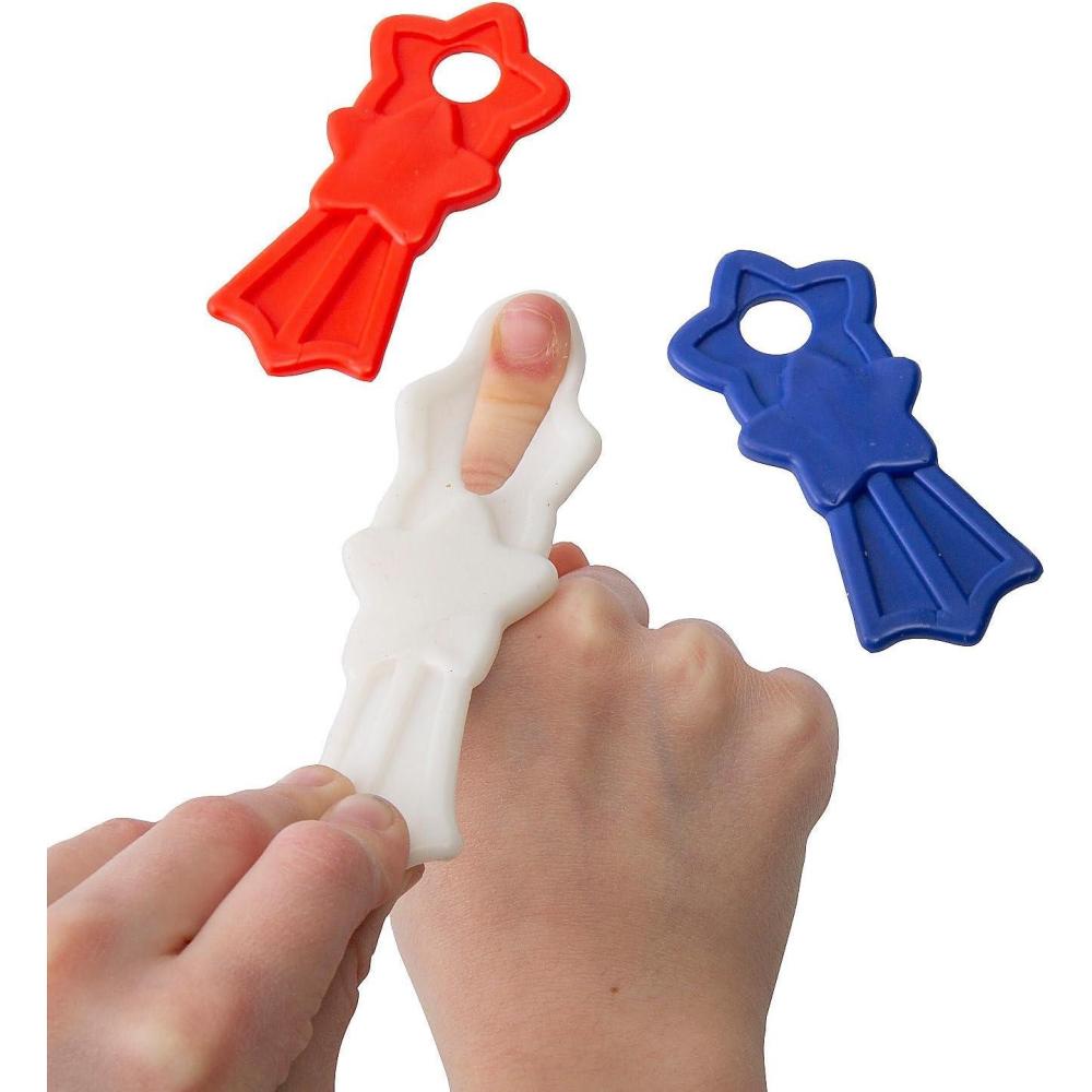 image:imageFun Express 3 Stretchy Patriotic Vinyl Shooting Star Flingers 12 Pieces
