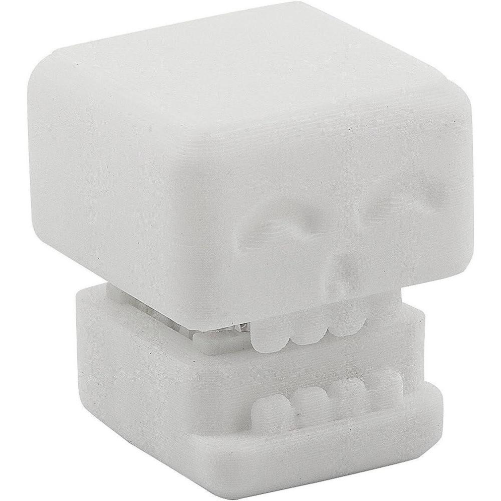 image:imageFun Express 34 x 1 14 3DPrinted Skeleton Skull Clicker Toys 12 Pieces