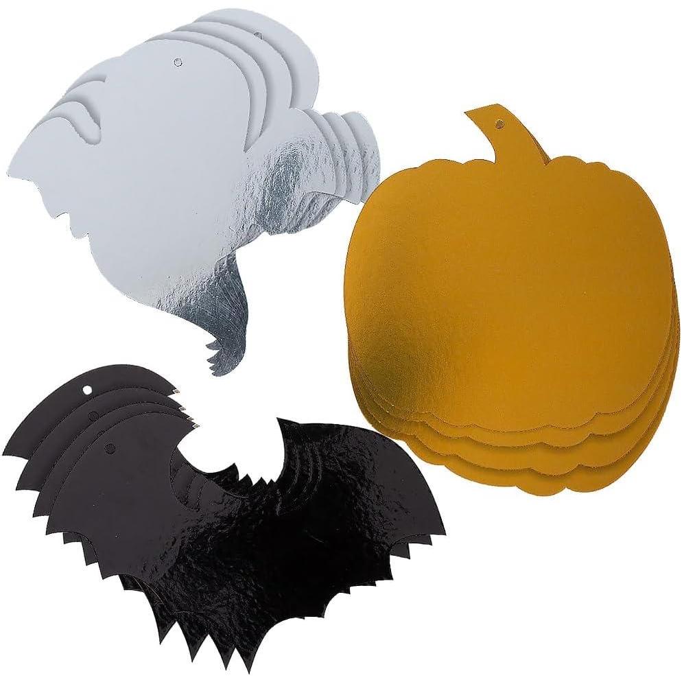 image:imageFun Express Iridescent Foil Halloween Decoration Cutouts 12 PcHalloween