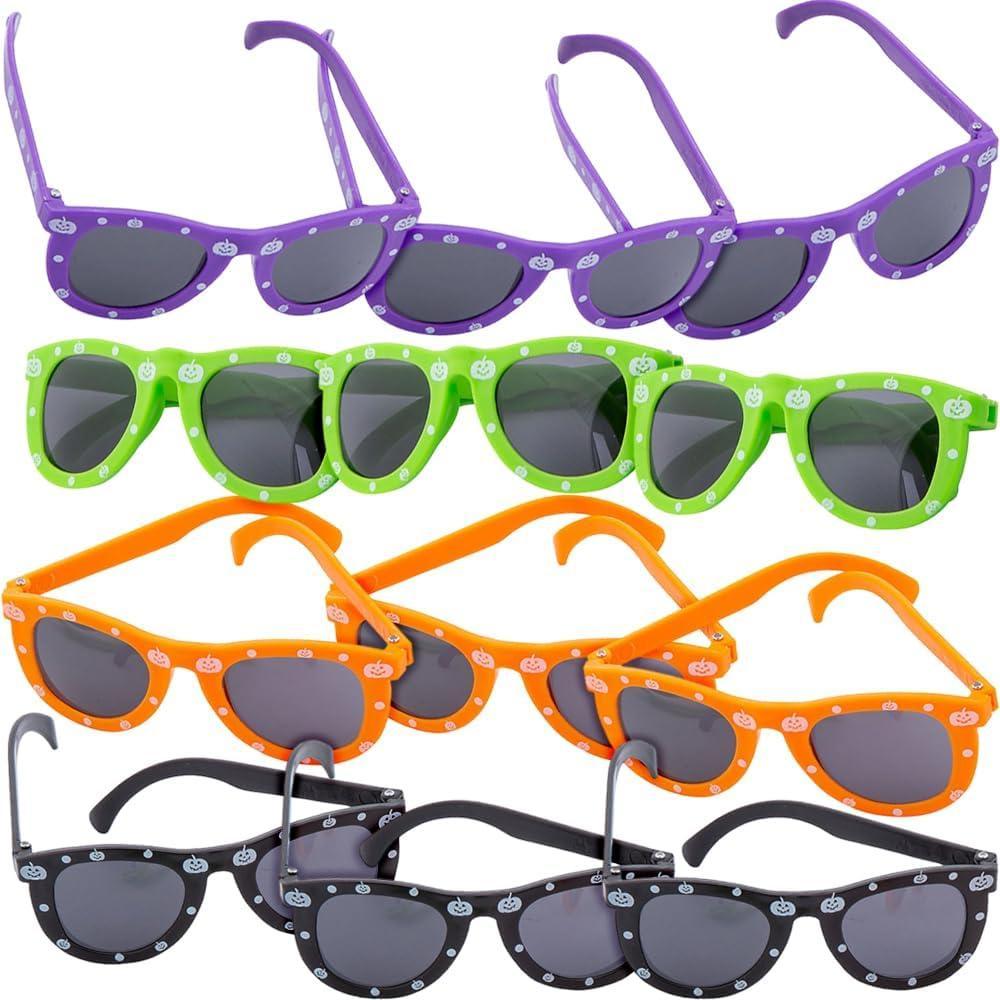 image:imageFun Express Kids Halloween JackoLantern Print Sunglasses 12 Pc