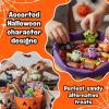 Fun Express – Halloween Owls Vinyl Characters for Halloween – Toys – Character Toys – Vinyl Characters – Halloween – 48 Pieces