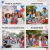 Fun Express – Patriotic Water Bottle for Fourth of July – Party Supplies – Drinkware – Water Bottles & Canteens – Fourth of July – 12 Pieces