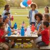 Fun Express – Patriotic Water Bottle for Fourth of July – Party Supplies – Drinkware – Water Bottles & Canteens – Fourth of July – 12 Pieces