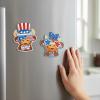 Fun Express 3 3/4″ – 4 1/2″ Patriotic Cow Characters Magnet Craft Kit – Makes 12