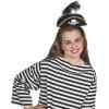 Fun Express Black Pirate Headband Hat for Girls – Halloween Costume Accessories