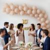 Fun Express Bulk 50 Pieces Tuftex Matte Cameo 5″ Natural Latex Balloons(Cameo)