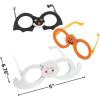 Fun Express Halloween Foam Shaped Glasses for Halloween – Apparel Accessories – Eyewear – Novelty Glasses – Halloween – 12 Pieces