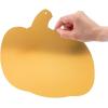 Fun Express Iridescent Foil Halloween Decoration Cutouts – 12 Pc(Pumpkin)
