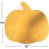 Fun Express Iridescent Foil Halloween Decoration Cutouts – 12 Pc(Pumpkin)