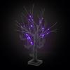 Fun Express Light-Up Black Tree Halloween Tabletop Decoration with Bats
