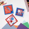 Fun Express Patriotic Red, White, and Blue Mini Slide Puzzles – 2.25″ (Pack of 12) – Assorted Design – Perfect for Patriotic Events, Party Favors, and Classroom Activities