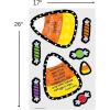 Fun Express Religious Candy Corn Door Decor Set – Educational Halloween Decorations Bible Verses – Ideal for Schools Churches Holiday Events – Vibrant Multi-Color Design Inspiring Messages – 6 Pieces