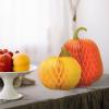 Pumpkin & Gourd Honeycomb Centerpieces – 6 Pieces