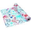Fun Express 40″ x 100 Ft. Patriotic Disposable Plastic Tablecloth Roll, Great for 4th of July, Memorial Day, Veteran’s Day and Other Americana Events, Choose Your Color (Stars Stripes)(Firework)