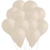 Fun Express Bulk 50 Pieces Tuftex Matte Cameo 5″ Natural Latex Balloons(Lace)