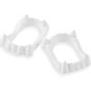 Fun Express Bulk 72 Pack Plastic Vampire Teeth for Kids, BPA Free Plastic, Halloween Costume Party Favors and Candy Alternative Trick or Treat Handouts, White(72)