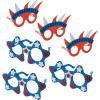 Fun Express Bulk Patriotic Foam Glasses Craft Kit – Makes 48(Message in abottle)