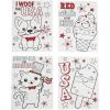 Fun Express CYO Patriotic Glitter Posters – Craft Kits – 24 Pieces