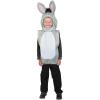 Fun Express Deluxe Nativity Donkey Costume for Kids – Premium Farm Animal Costume for Christmas Pageants, Halloween & Biblical Plays | Toddler to Child Size with Easy Pull-Over Design