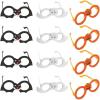Fun Express Halloween Foam Shaped Glasses for Halloween – Apparel Accessories – Eyewear – Novelty Glasses – Halloween – 12 Pieces