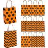 Fun Express Halloween Pattern Craft Bags for Halloween – Party Supplies – Bags – 12 Pieces