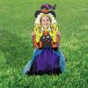 Fun Express Halloween Witch & Black Cat Face Yard Sign – Decorations for Halloween Party Lawn Yard Garden Decor – Stuff for Kids Home Party – Home Garden Party Supplies