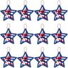 Patriotic Star Suncatcher Craft Kit – 12 Pieces