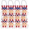 Patriotic Uncle Sam Handprint Sign Craft Kit, Makes 12