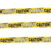 Zombies Caution Yellow Party Tape Roll – 20′, 1 Pack – Heavy-Duty Plastic – Ultimate Zombie Apocalypse Decoration For Thrilling Events