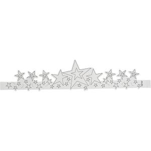 Fun Express Color Your Own Patriotic Star Crowns – DIY Craft Kit for Kids Perfect for 4th of July & Memorial Day Celebrations Fun Kids Craft Project to Show American Pride – 12 Pieces