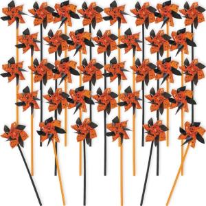 Fun Express Halloween Pinwheels – Bulk Set of 36 – Party Favors, Handouts and Decor