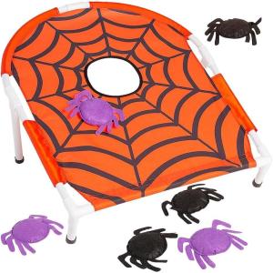 HALLOWEEN SPIDER CORNHOLE GAME – Toys – 7 Pieces