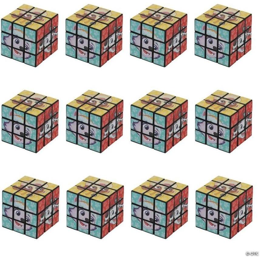 image:imageFun Express 1 12 PAW Patrol Smiling Pups Magic Cubes 12 Pieces