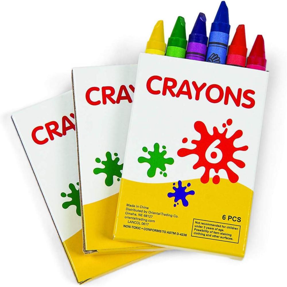 image:imageFun Express Bulk Crayon Packs Daycare Party Favors and School Supplies 4848