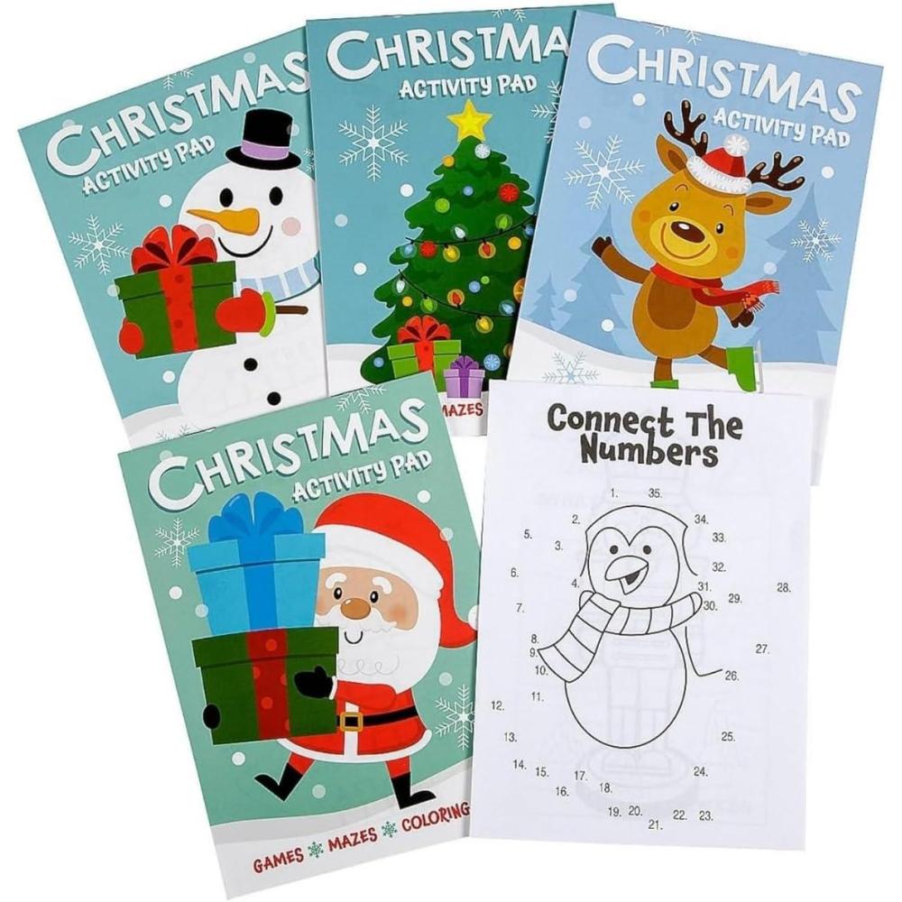 image:imageFun Express Holiday Activity Pads 1 Dozen Stocking Stuffers Giveaways Favors Arts amp Craft Activities