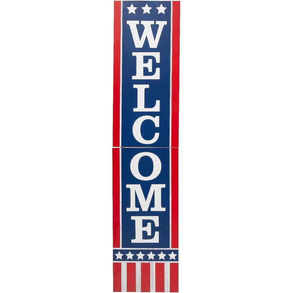 image:imagePatriotic Porch Welcome Sign