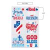 Bulk 72 Pieces Religious Patriotic Temporary Tattoos 72 Pieces