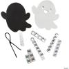 Fun Express 4″ Disco Ghost Mosaic Iridescent Rhinestone Ornament Craft Kit – Makes 12