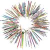 Fun Express Bulk Personalized Pencils 144 Pack – Fun Pencils for Kids School Supplies Set | Colorful Wooden Pencil Assortment for Classroom Party Favors, Student Rewards & Teacher Gifts